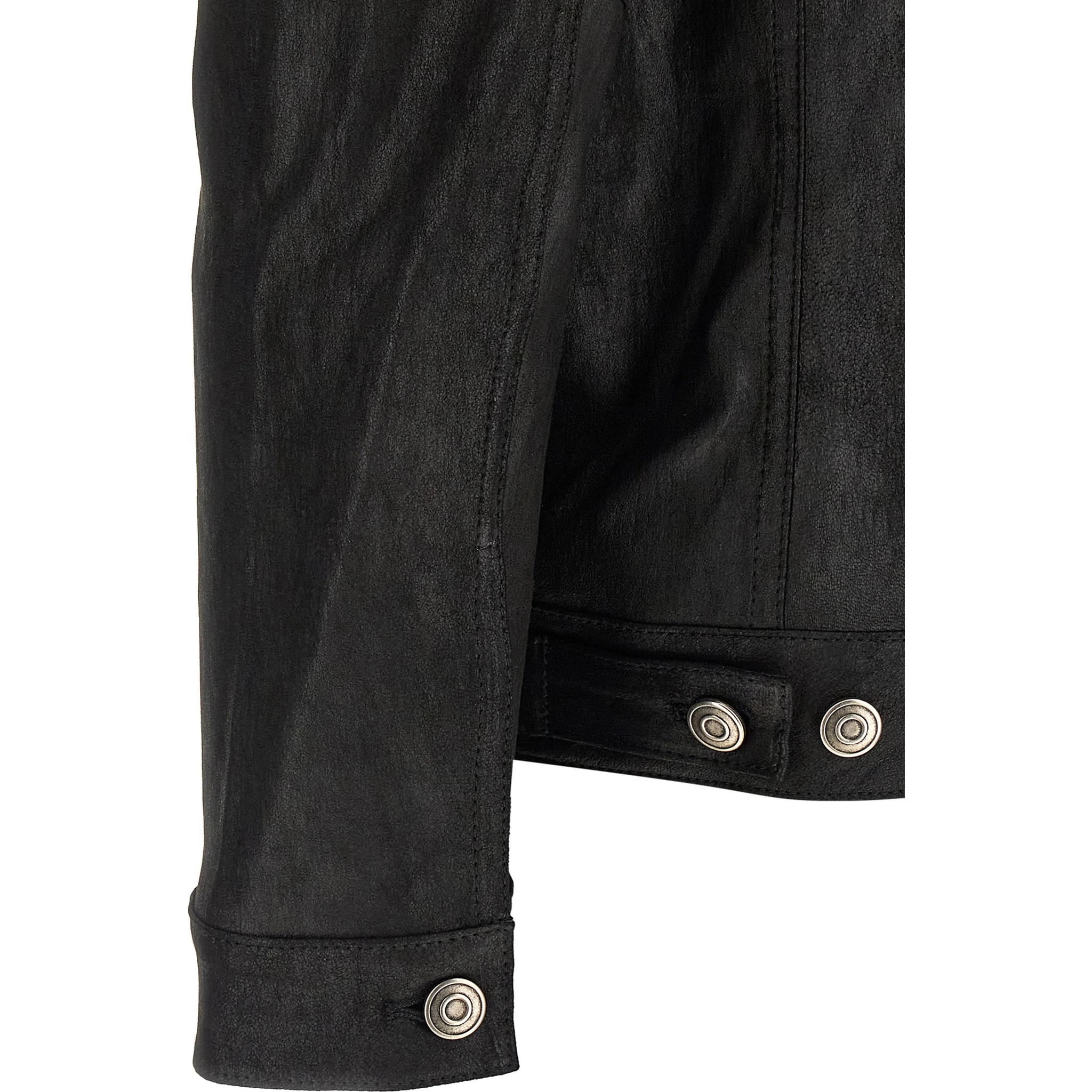 Black Lamb Leather Leather Jacket