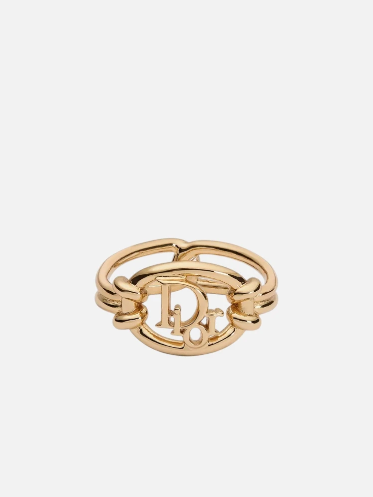CHRISTIAN DIOR OBLIQUE ring