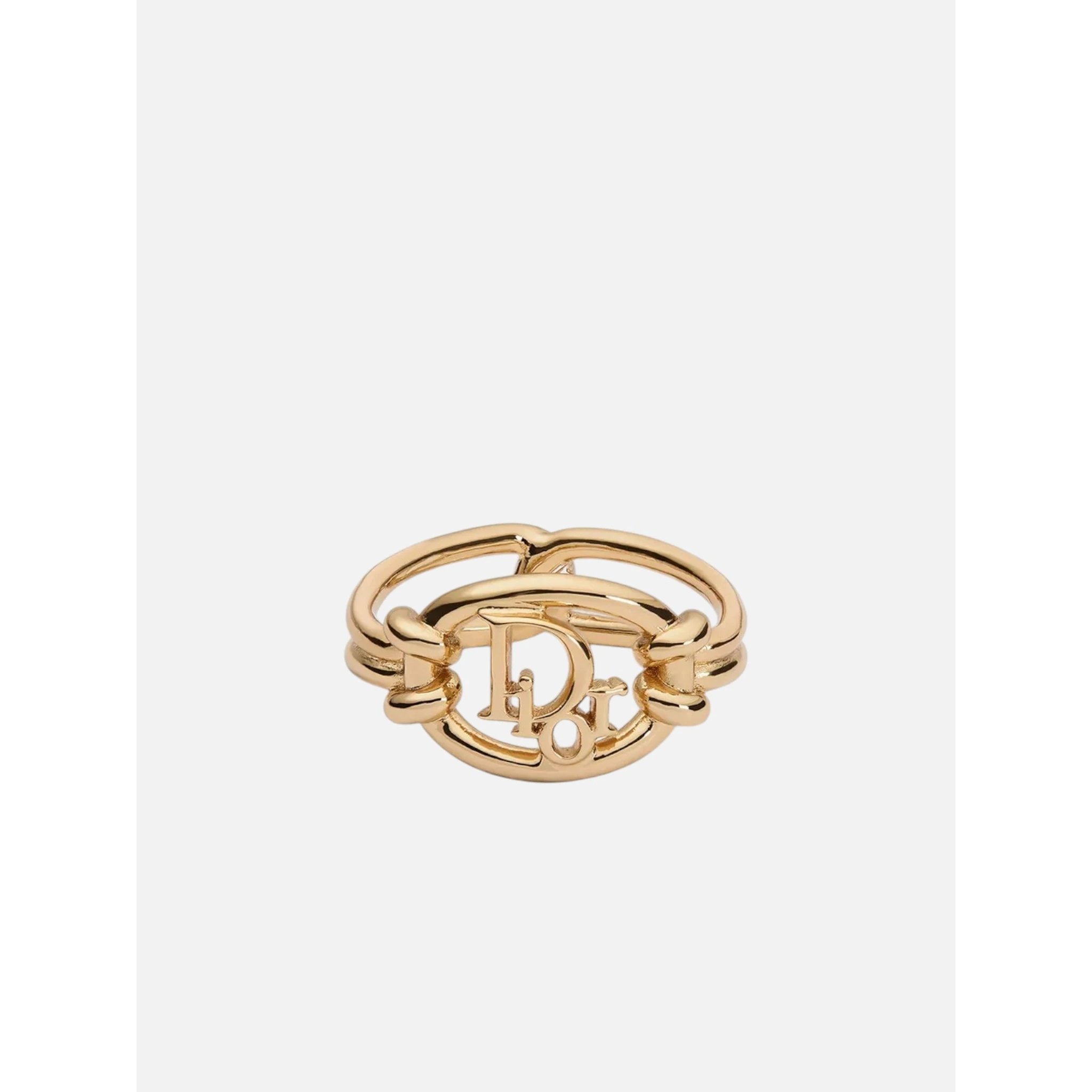 CHRISTIAN DIOR OBLIQUE ring