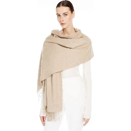 MAX MARA THROWS A SCARF