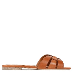 Saint Laurent Leather Tribute Flats