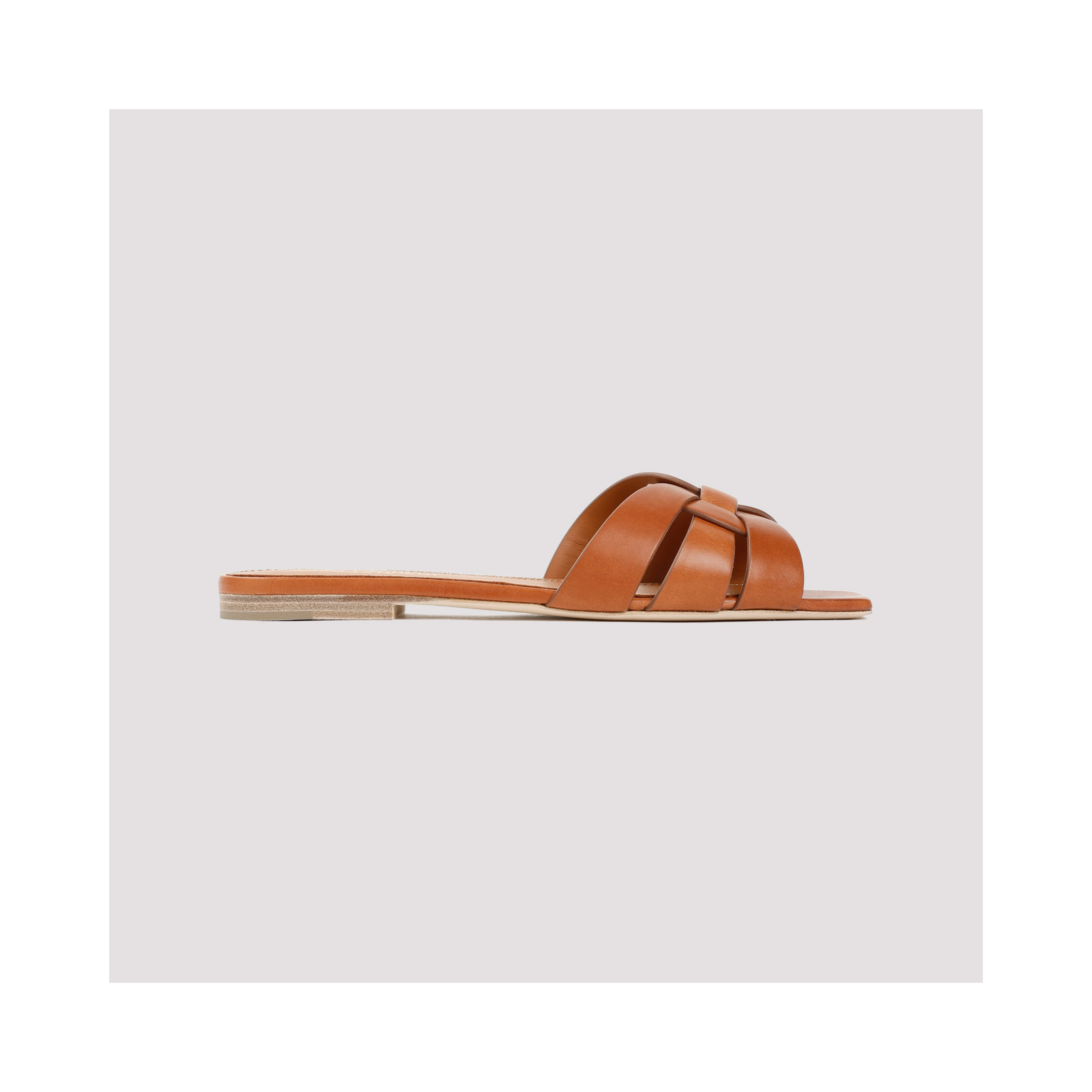 Saint Laurent Leather Tribute Flats