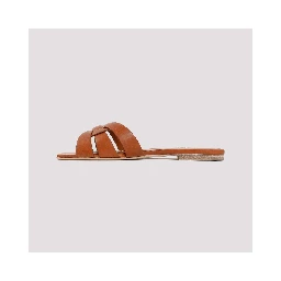 Saint Laurent Leather Tribute Flats