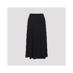 Alberta Ferretti Georgette Midi Skirt