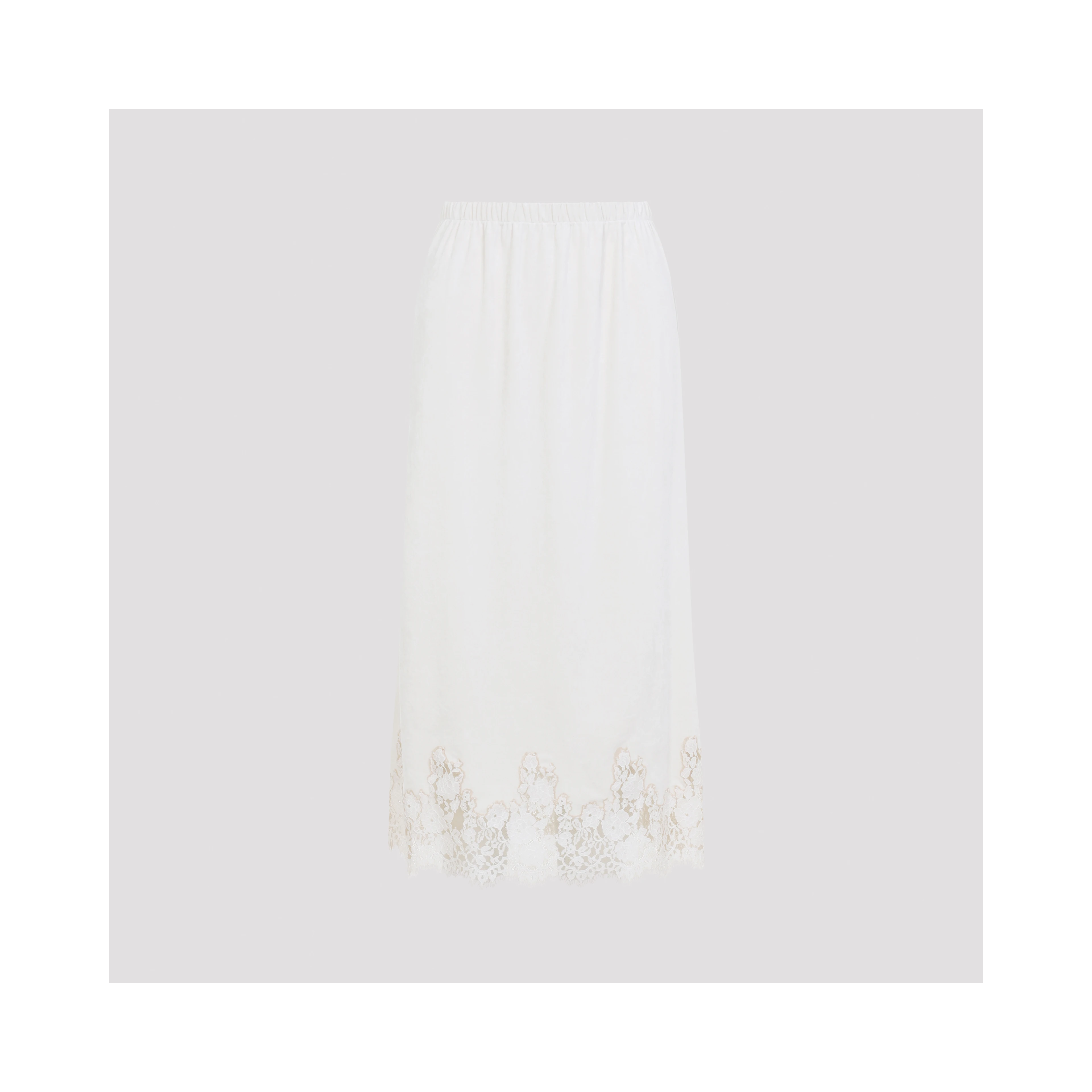 Alberta Ferretti Velvet Pencil Skirt