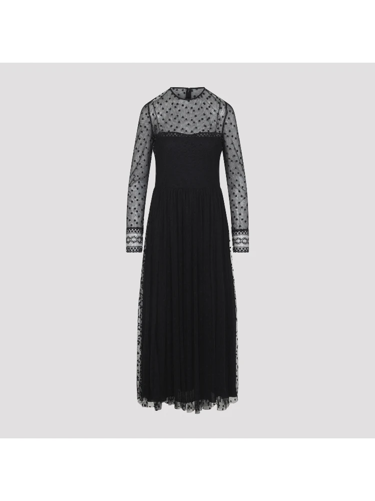 Alberta Ferretti Tulle Dress