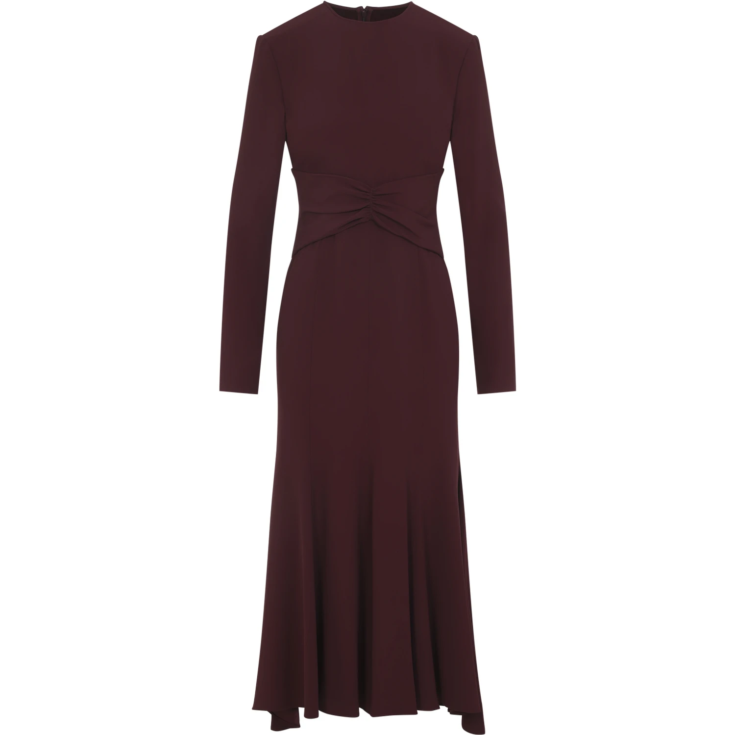Alberta Ferretti Satin Midi Dress