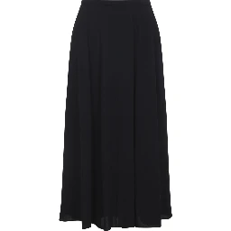 Alberta Ferretti Georgette Midi Skirt
