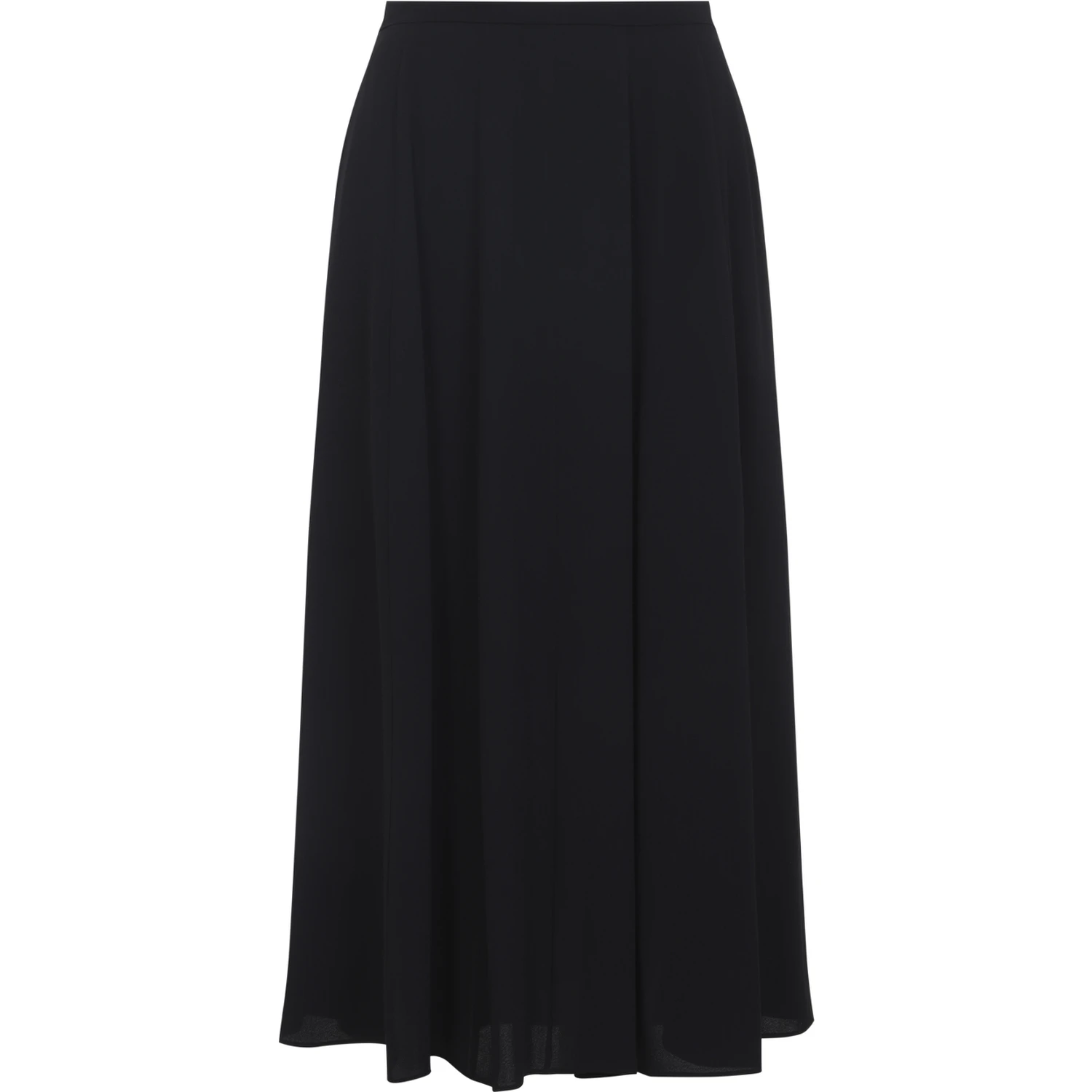 Alberta Ferretti Georgette Midi Skirt