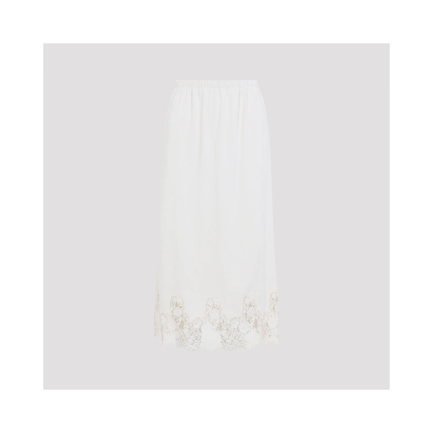 Alberta Ferretti Velvet Pencil Skirt