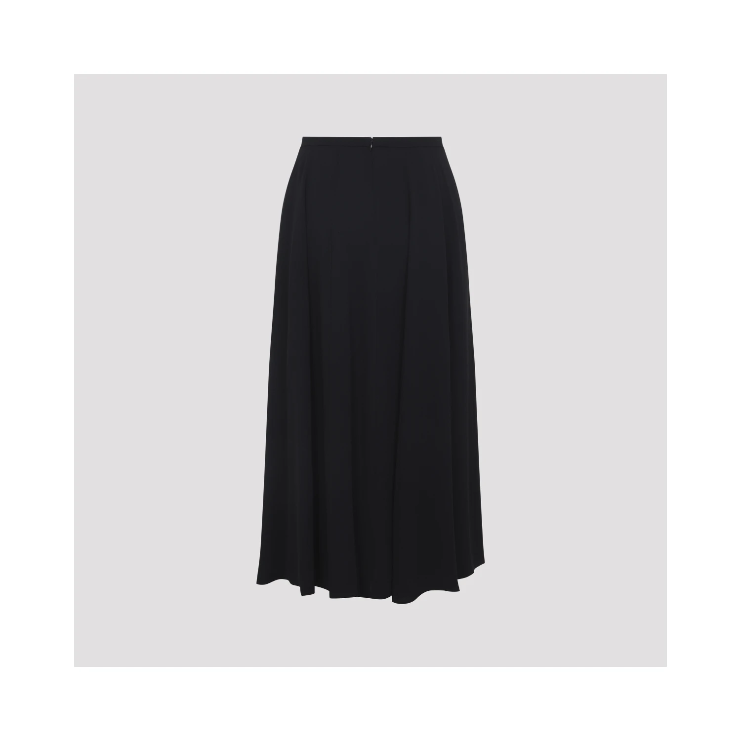 Alberta Ferretti Georgette Midi Skirt