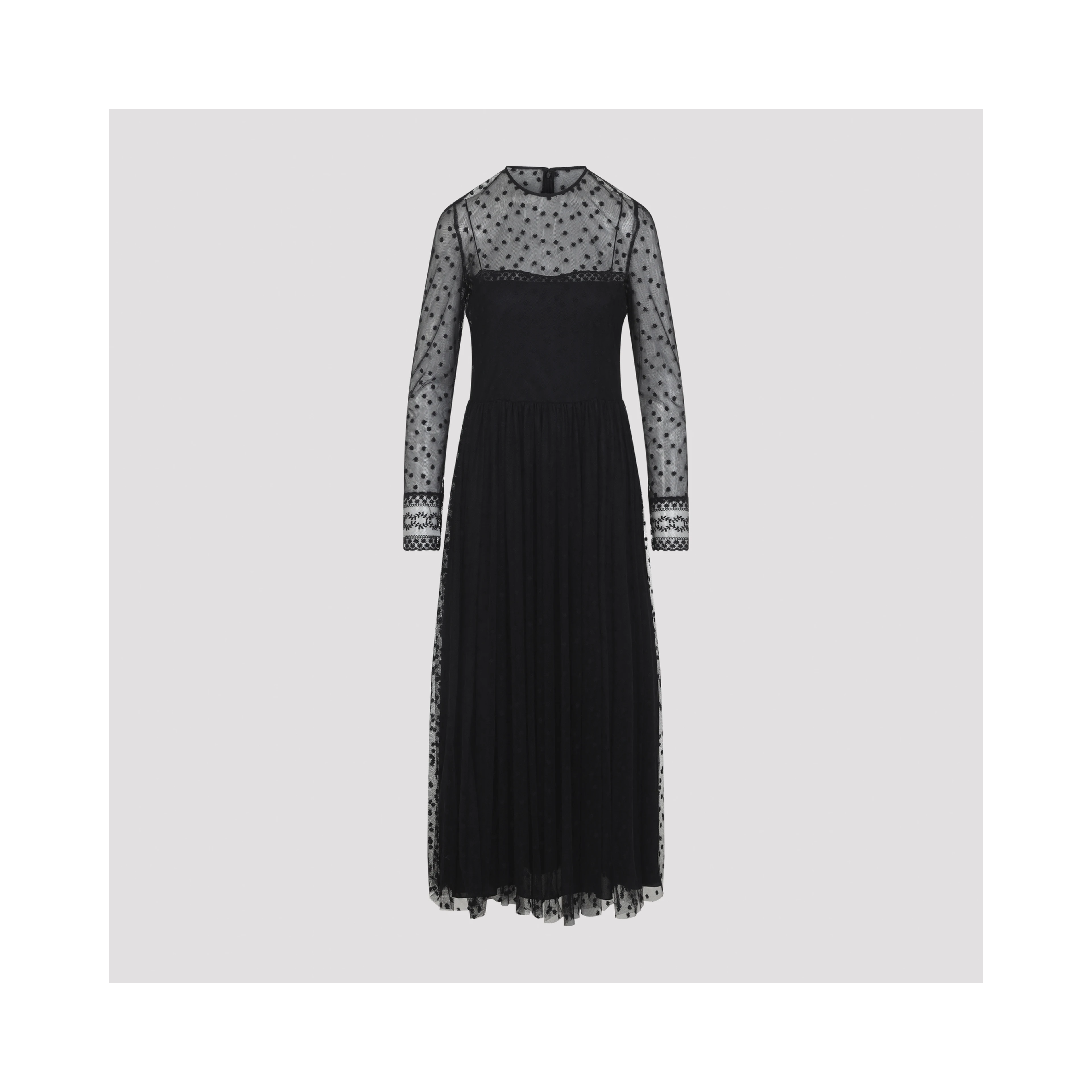 Alberta Ferretti Tulle Dress
