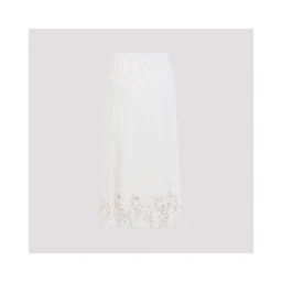 Alberta Ferretti Velvet Pencil Skirt