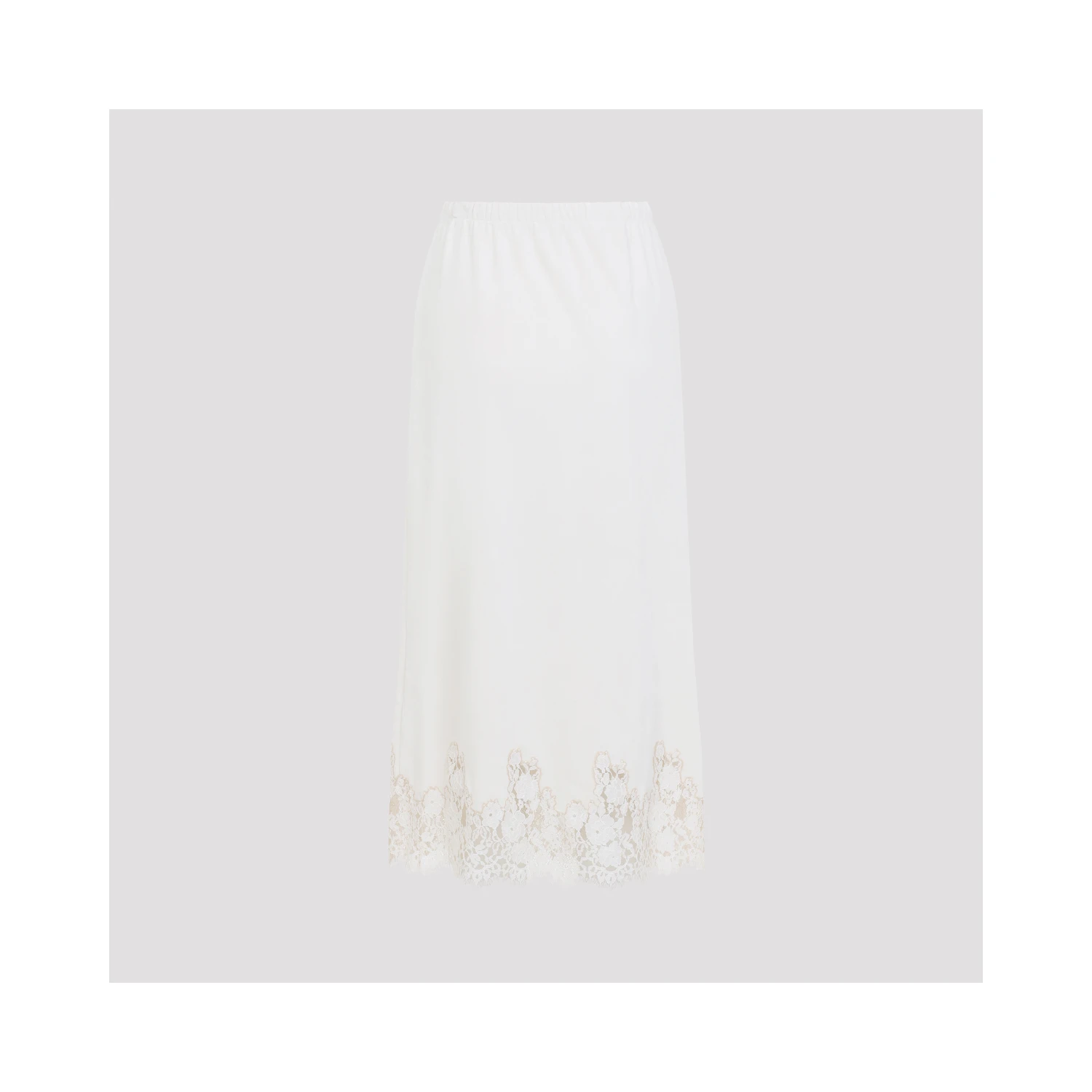 Alberta Ferretti Velvet Pencil Skirt