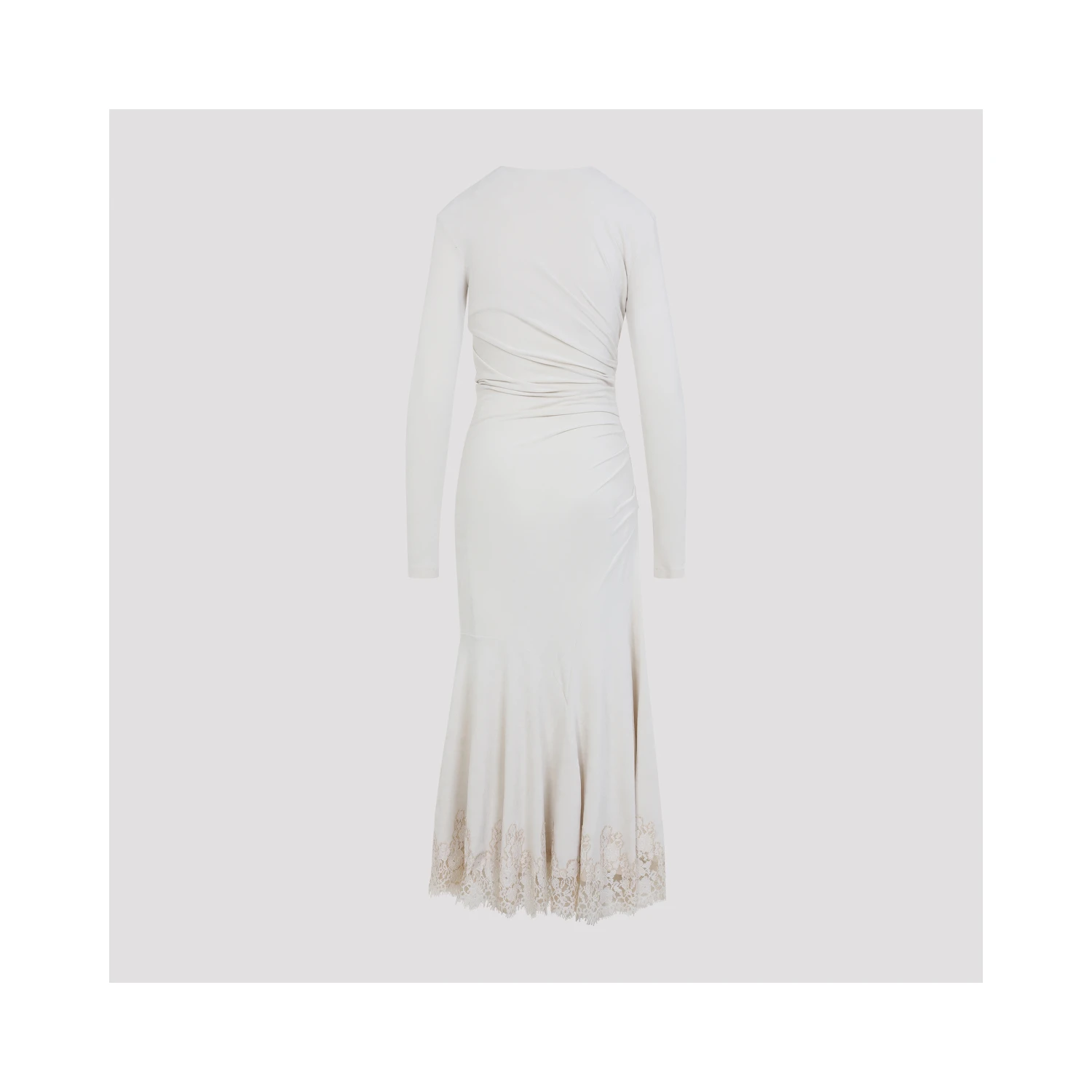 Alberta Ferretti Velvet Midi Dress
