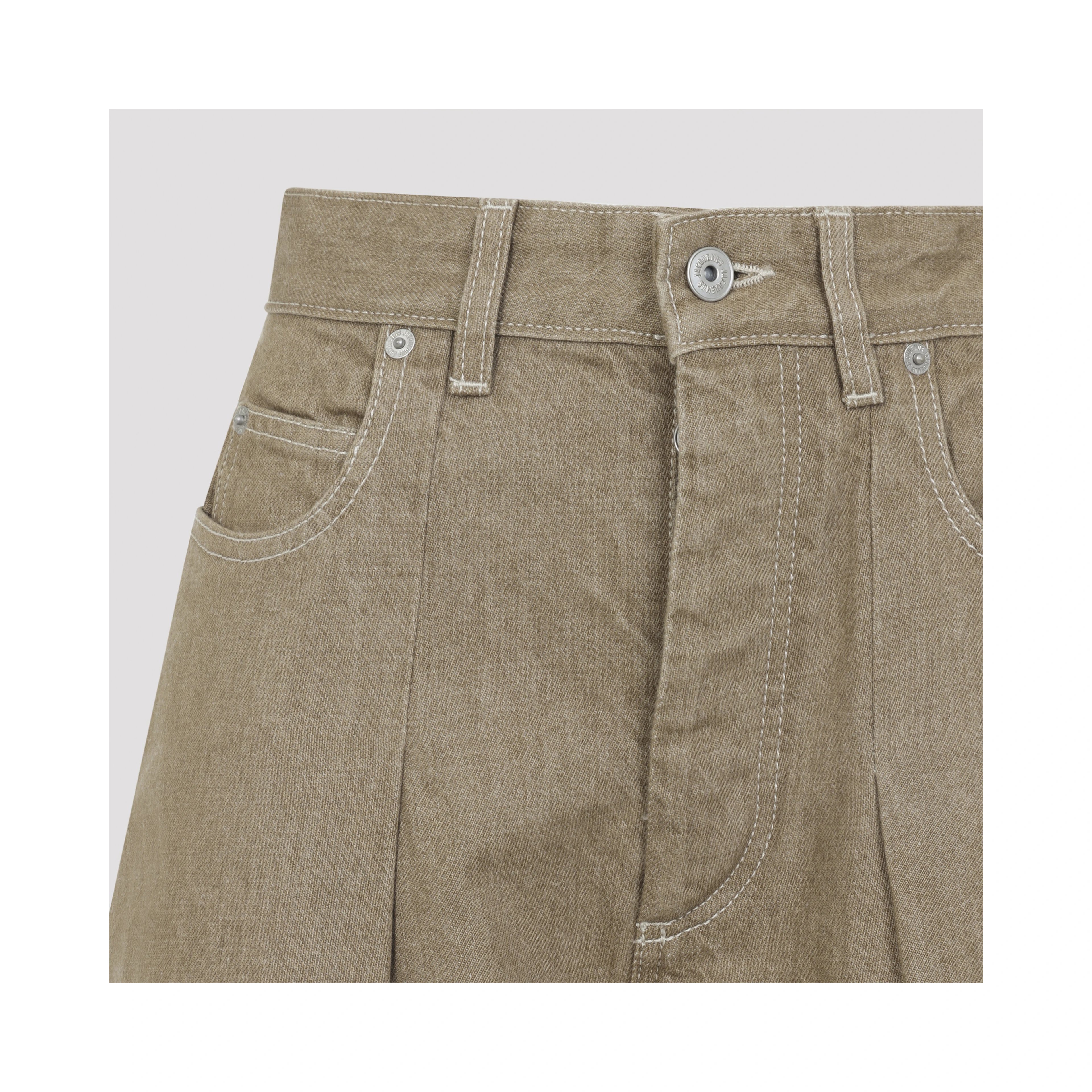 Jacquemus The Ovalo de-Nîmes Jeans