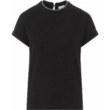 BRUNELLO CUCINELLI T-shirts and Polos Black