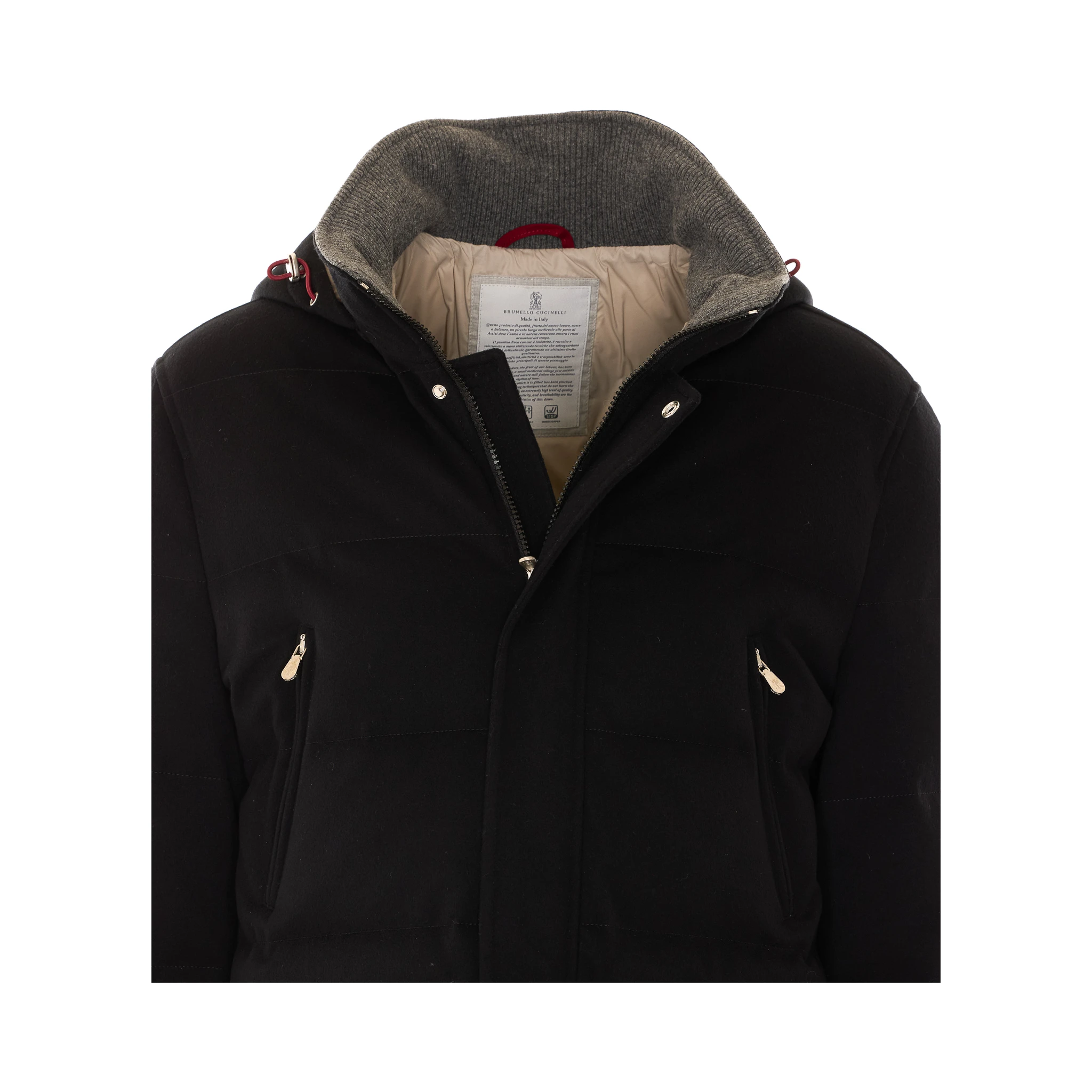 BRUNELLO CUCINELLI Coats Black