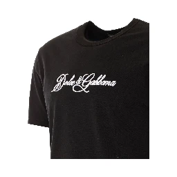 Dolce & Gabbana T-shirts and Polos Black