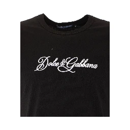 Dolce & Gabbana T-shirts and Polos Black