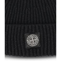 STONE ISLAND Hats Black