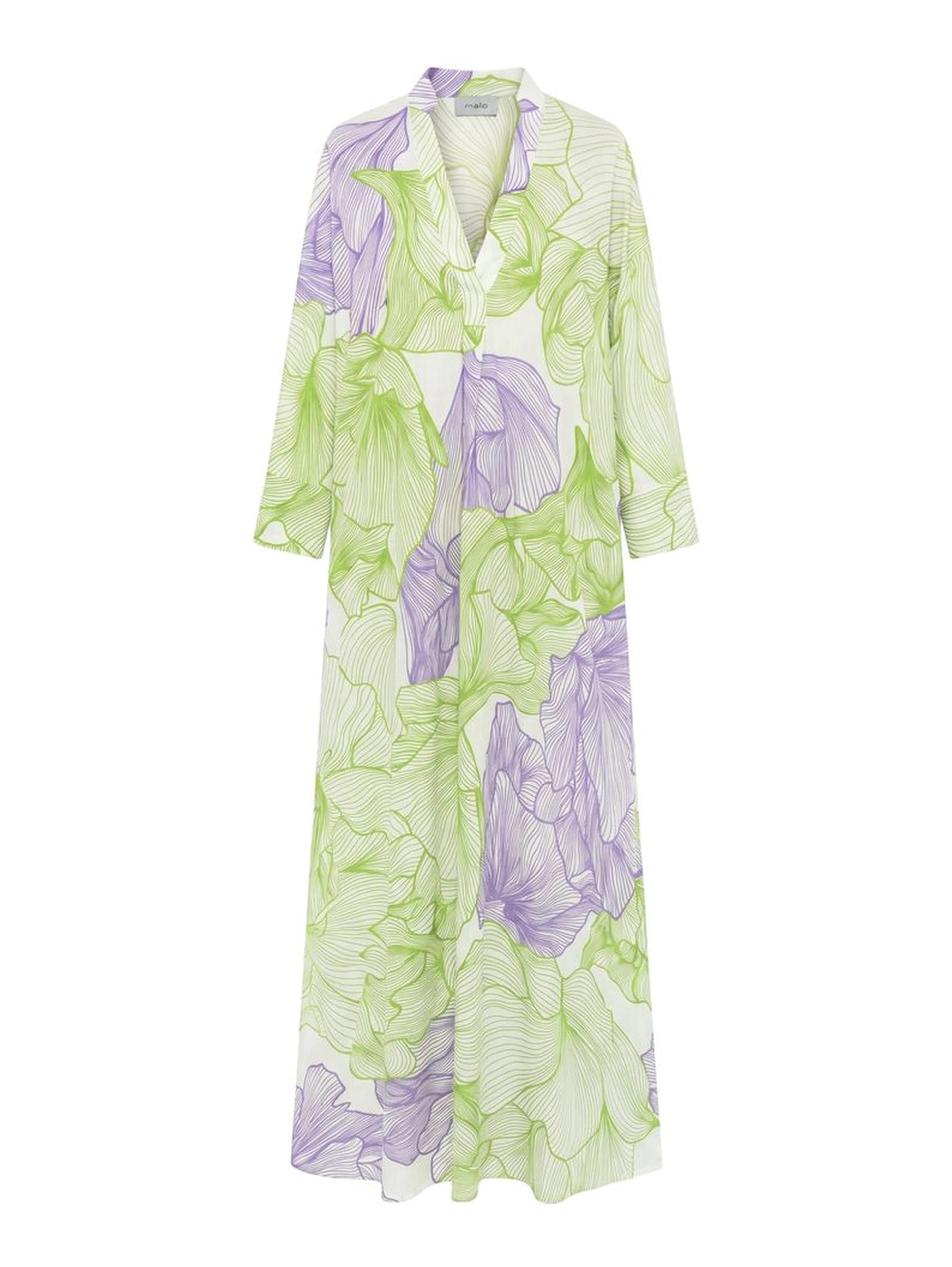 Green Cotton Women Dress