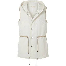 White Cotton Women Jacket