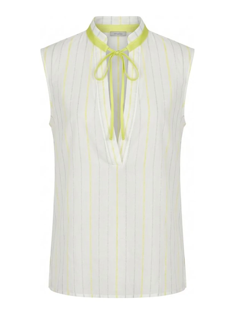 White Cotton Women Shirt