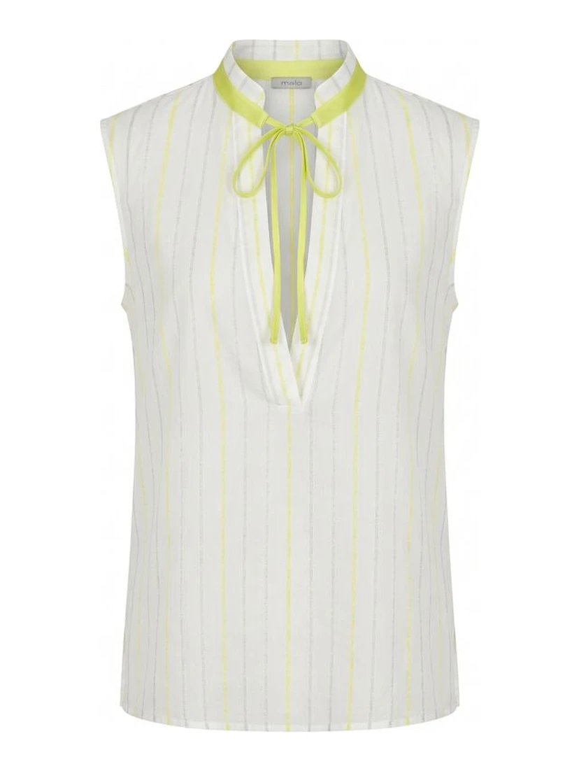 White Cotton Women Shirt