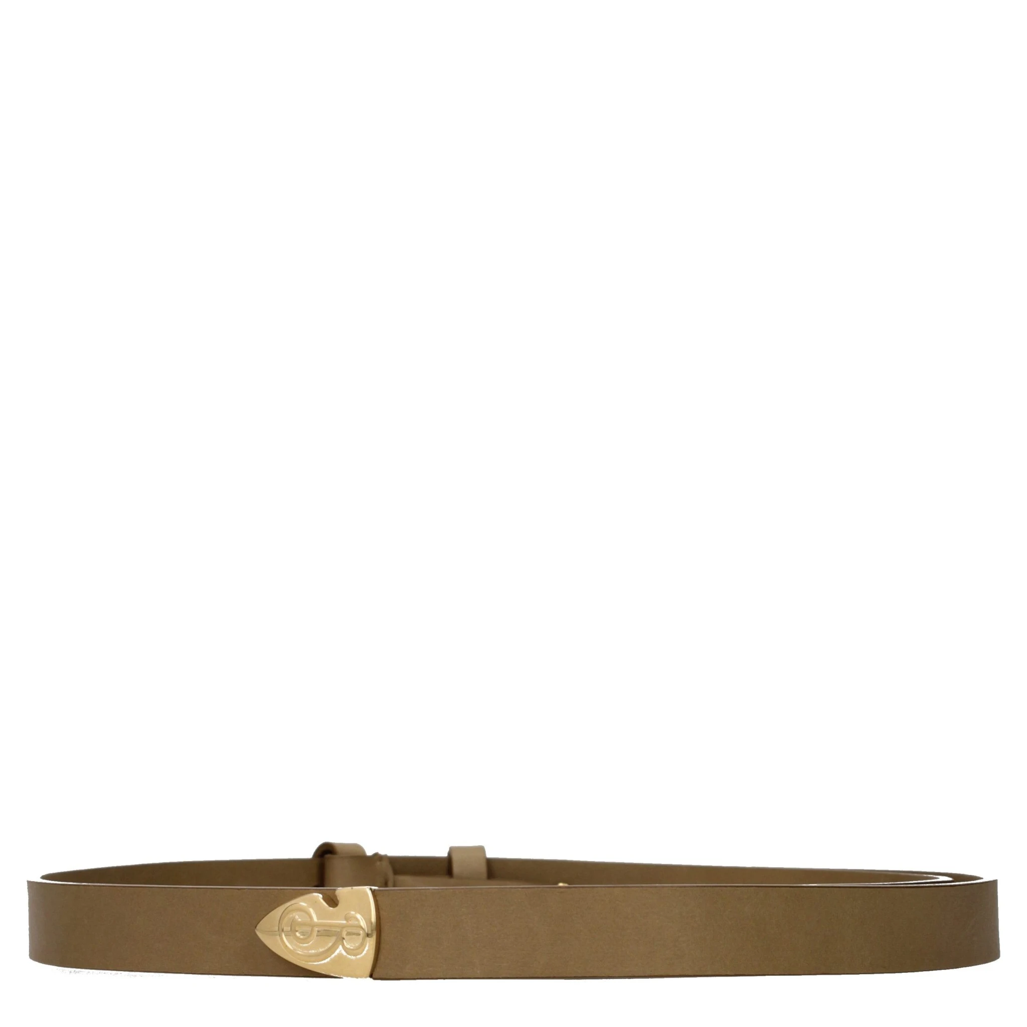 Brown Leather Regular Belt
