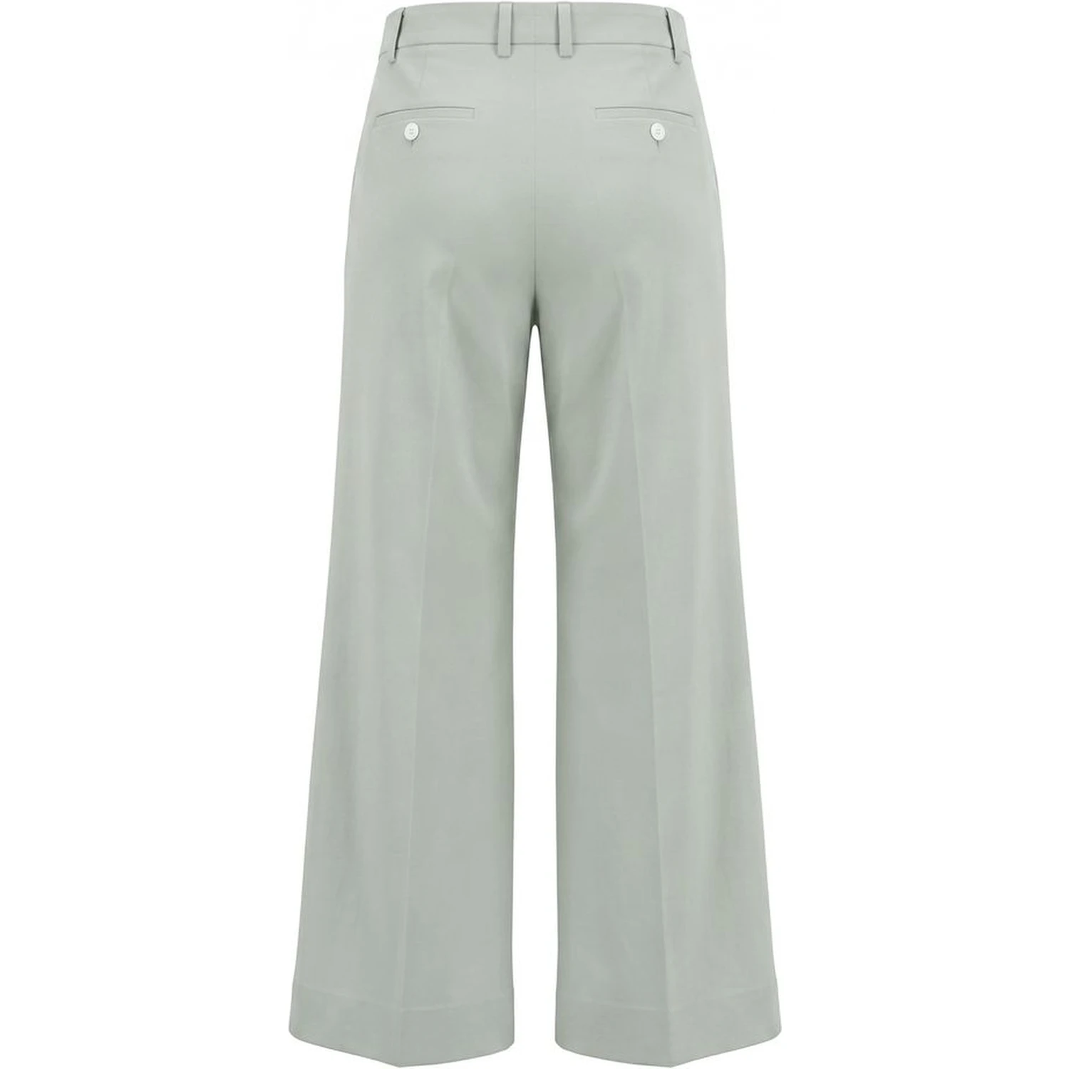 Green Cotton Women Pants