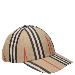 Beige Cotton Cap (Baseball Hat)