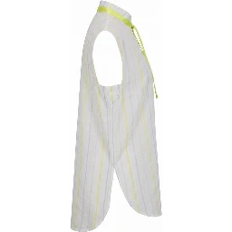 White Cotton Women Shirt