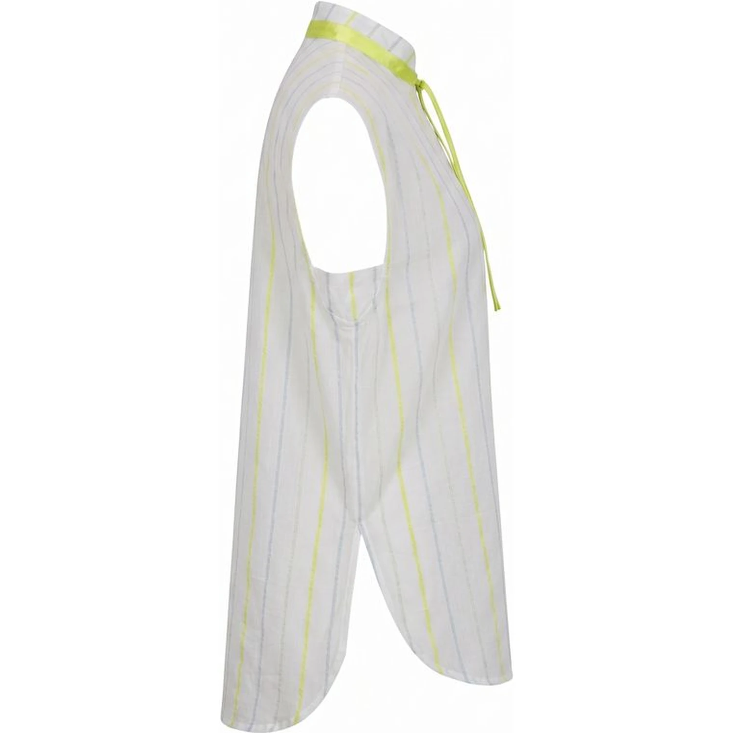White Cotton Women Shirt