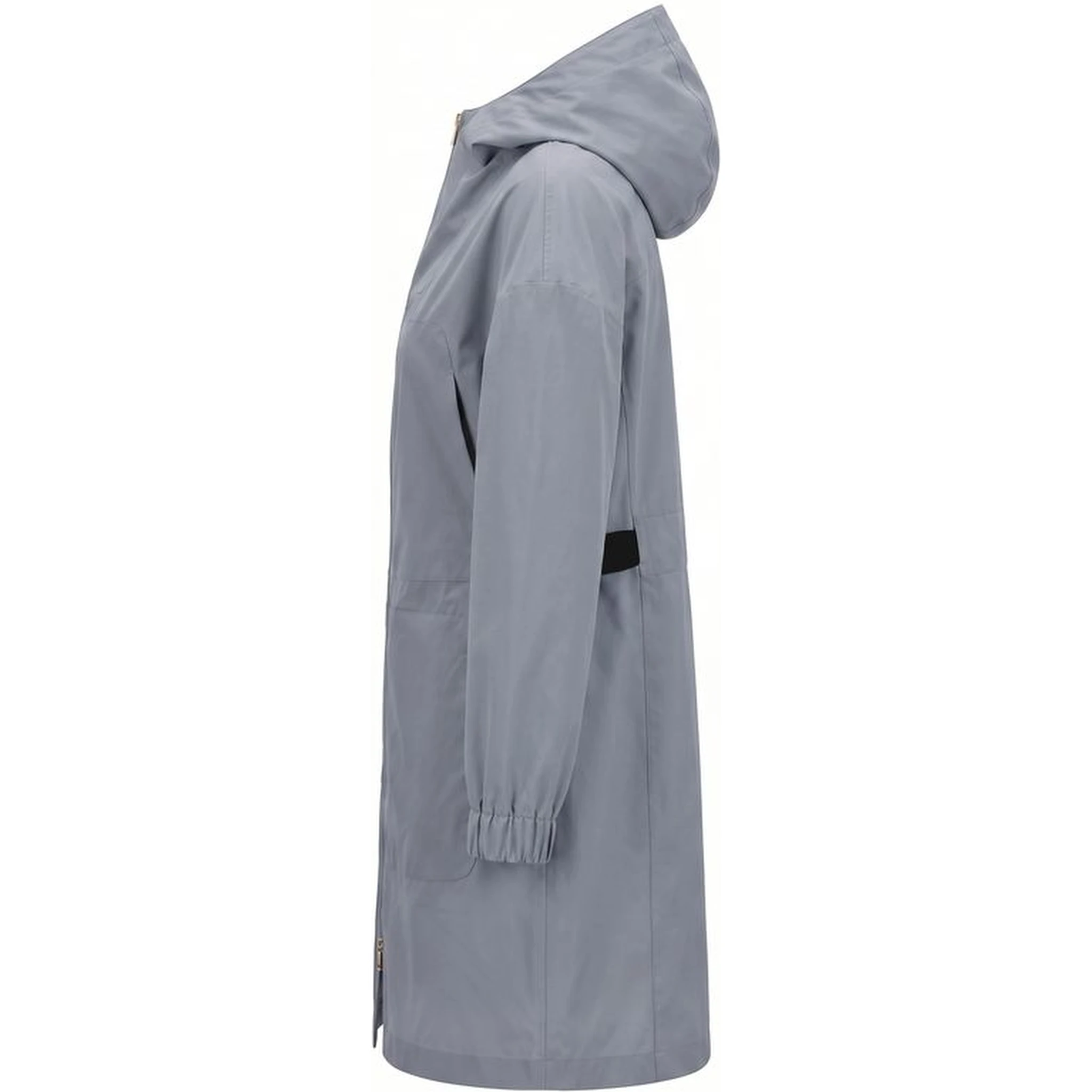 Grey Silk Women Jacket