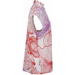 Red Cotton Women Shirt