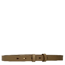 Brown Leather Regular Belt
