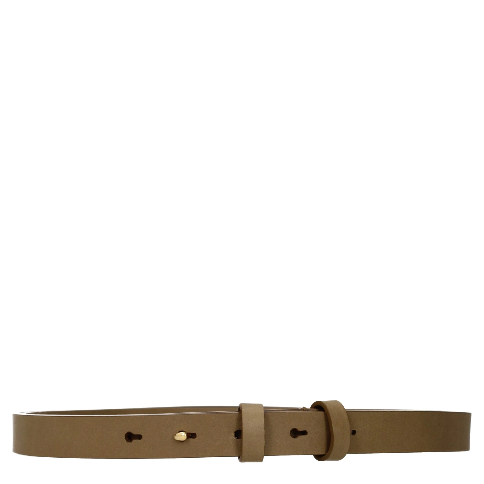 Brown Leather Regular Belt