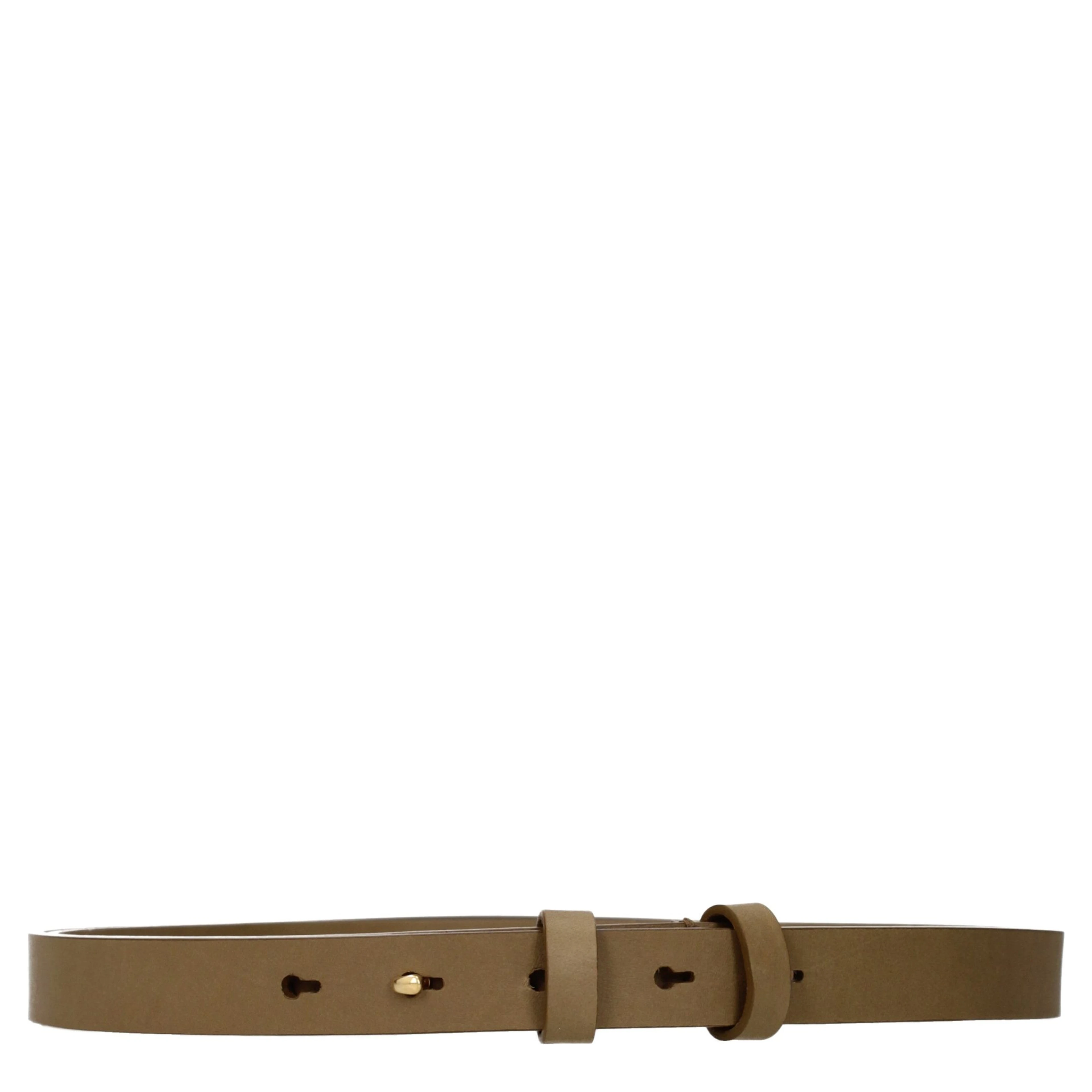 Brown Leather Regular Belt