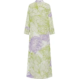 Green Cotton Women Dress