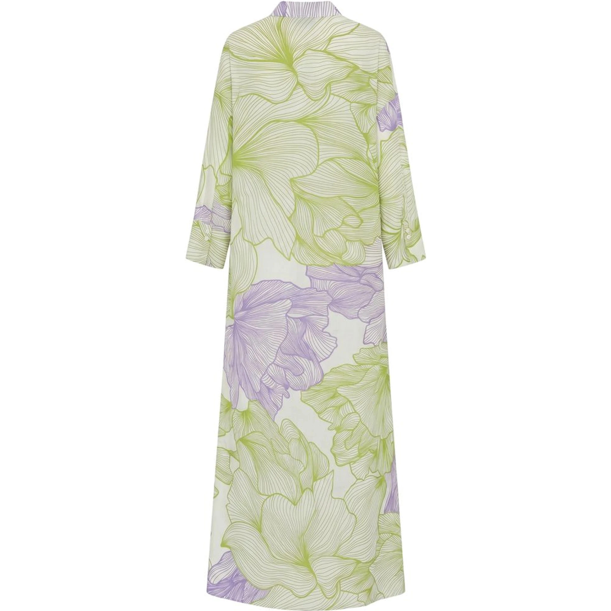 Green Cotton Women Dress
