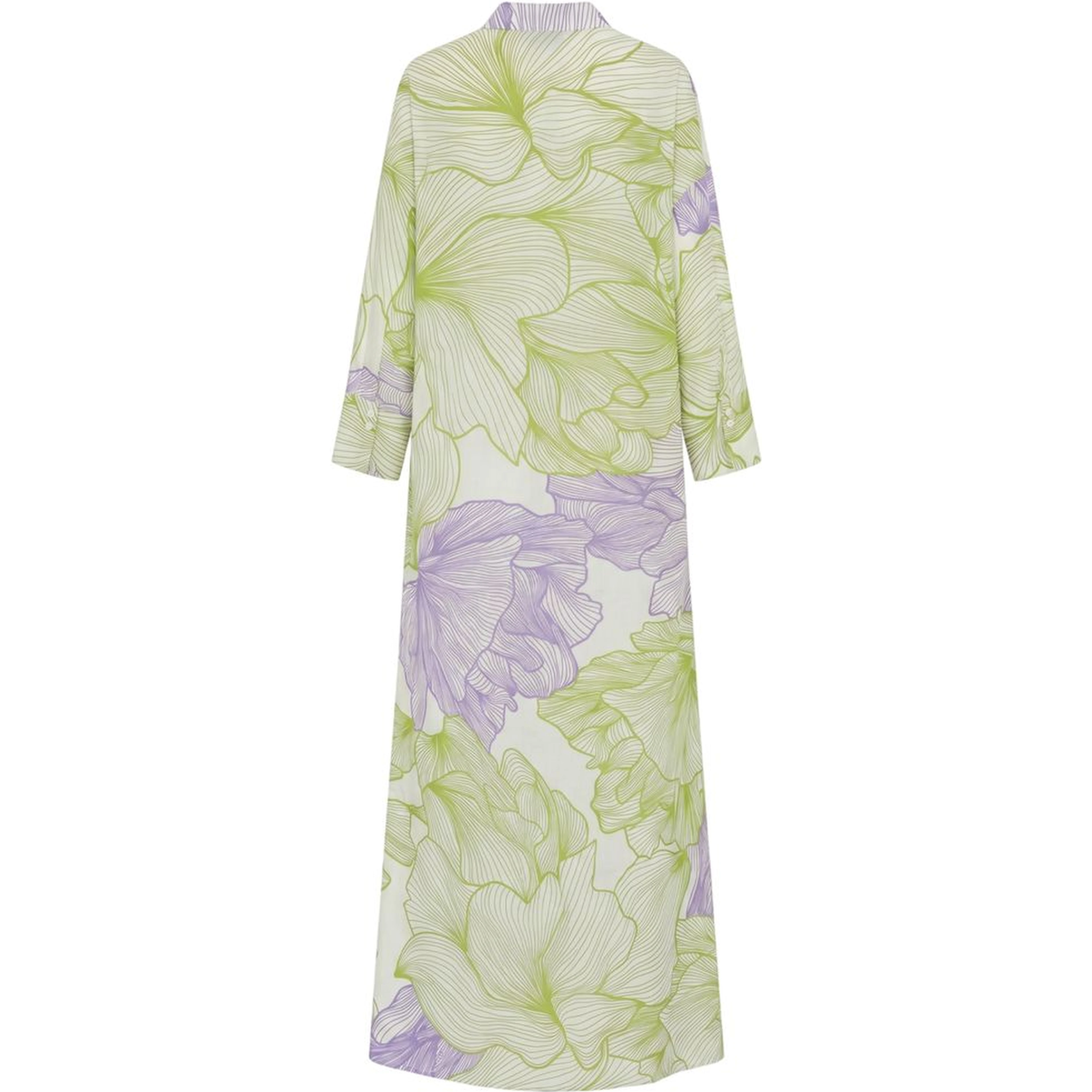 Green Cotton Women Dress