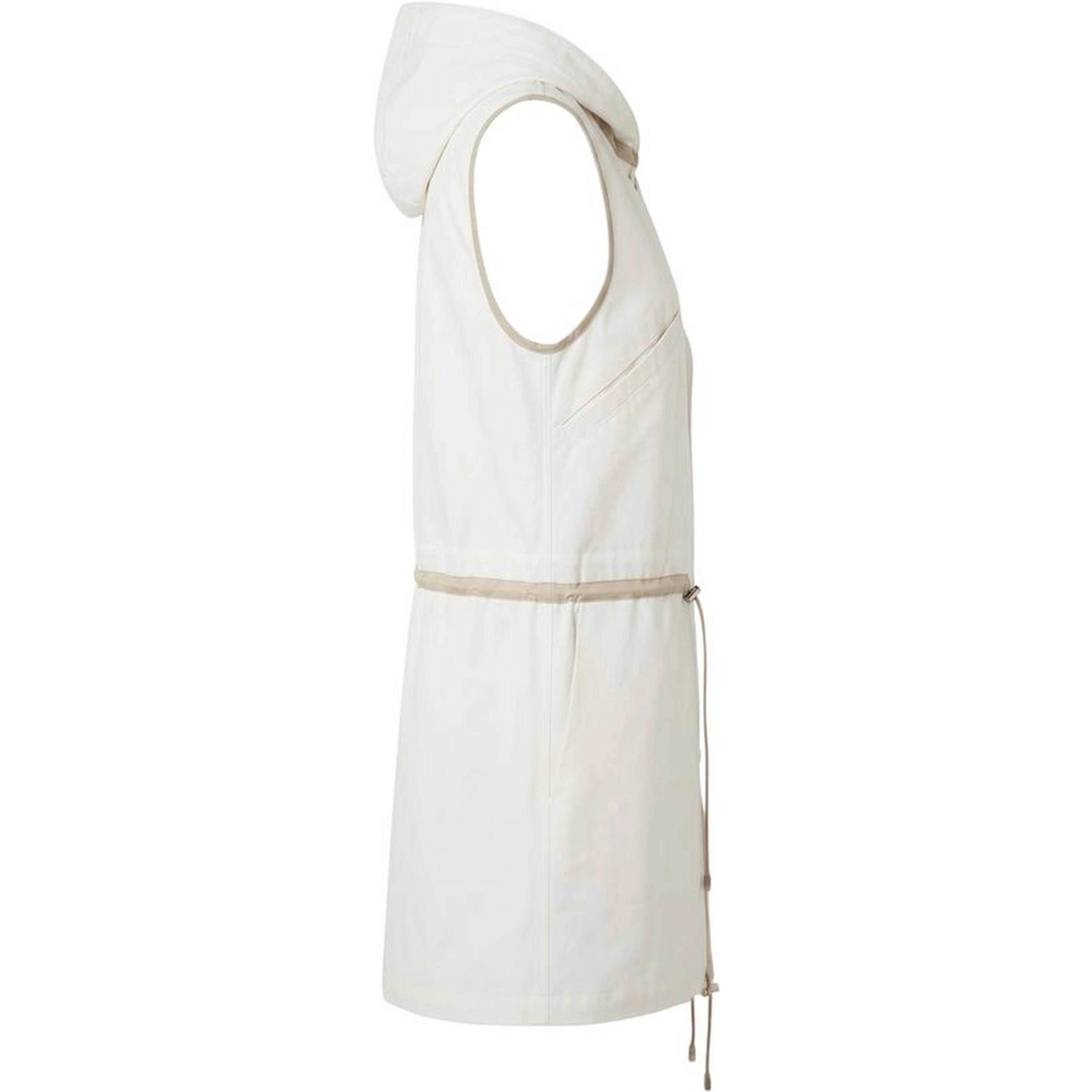 White Cotton Women Jacket