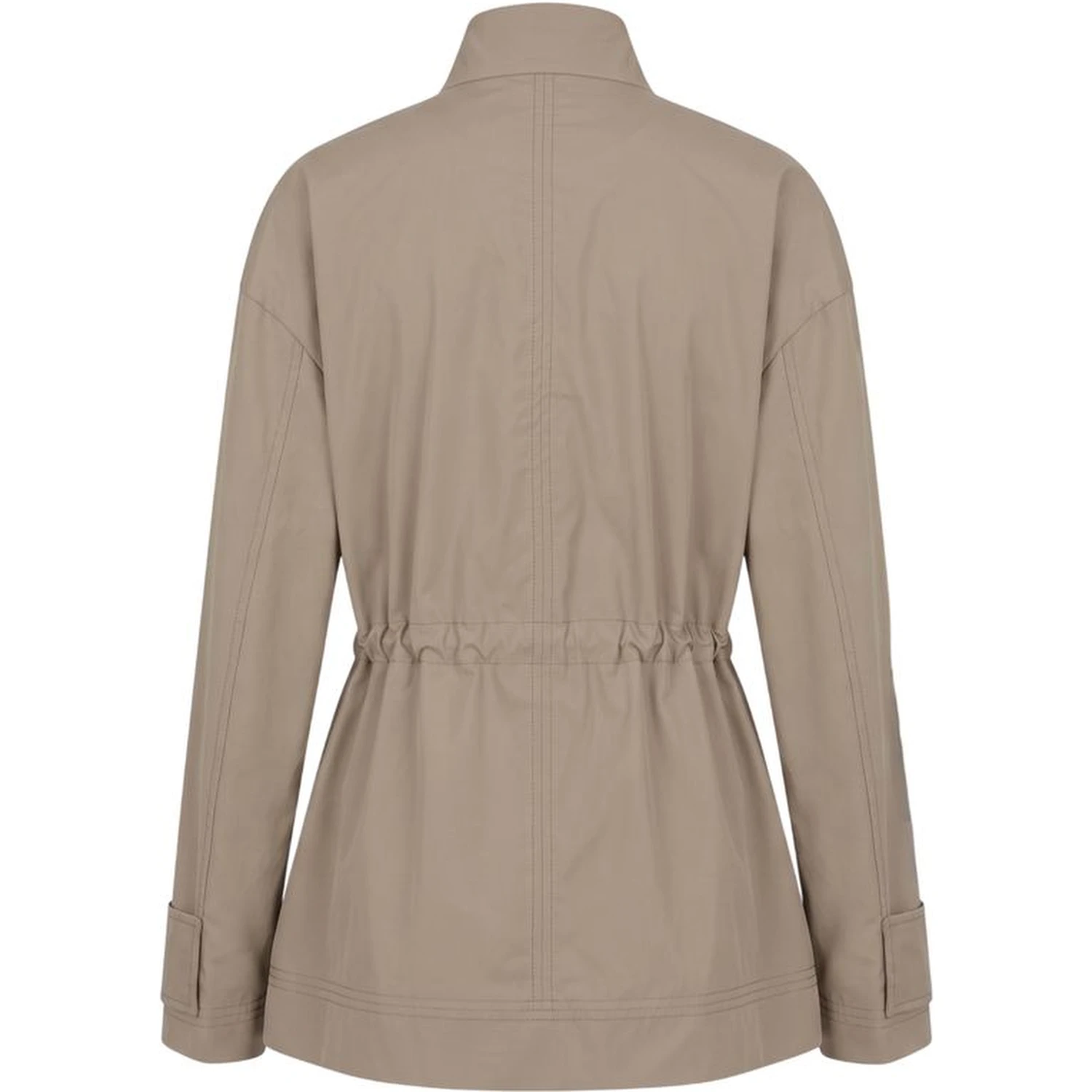 Brown Cotton Women Jacket