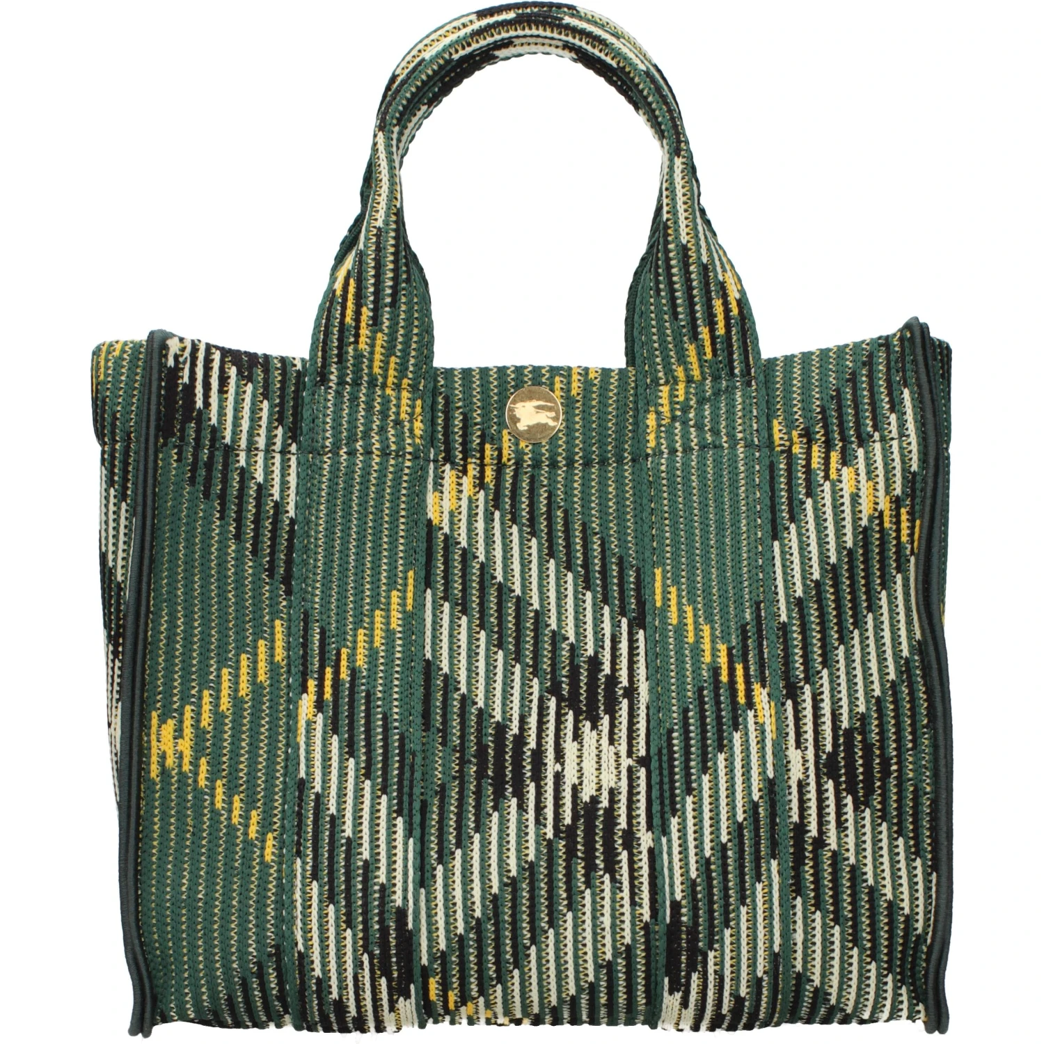 Green Fabric Handbag
