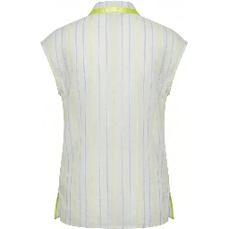 White Cotton Women Shirt