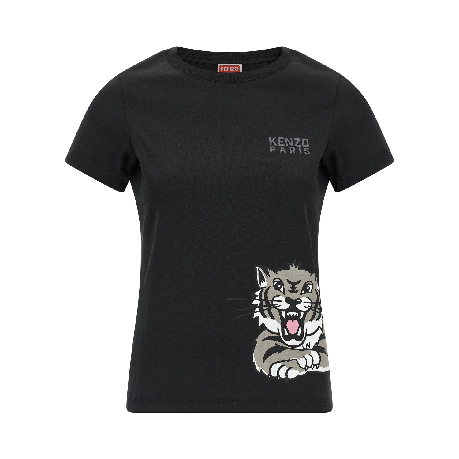 Black Cotton T-Shirt