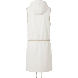 White Cotton Women Jacket