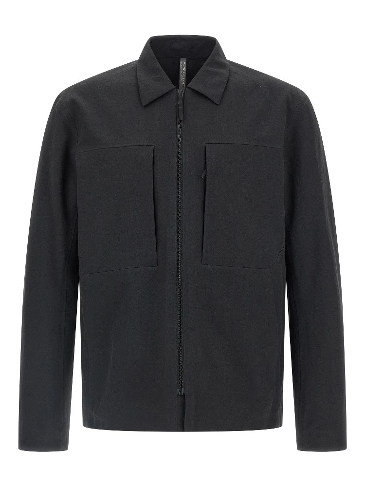 Black Polyester Blouse