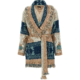Multicolor Cashmere Cardigan